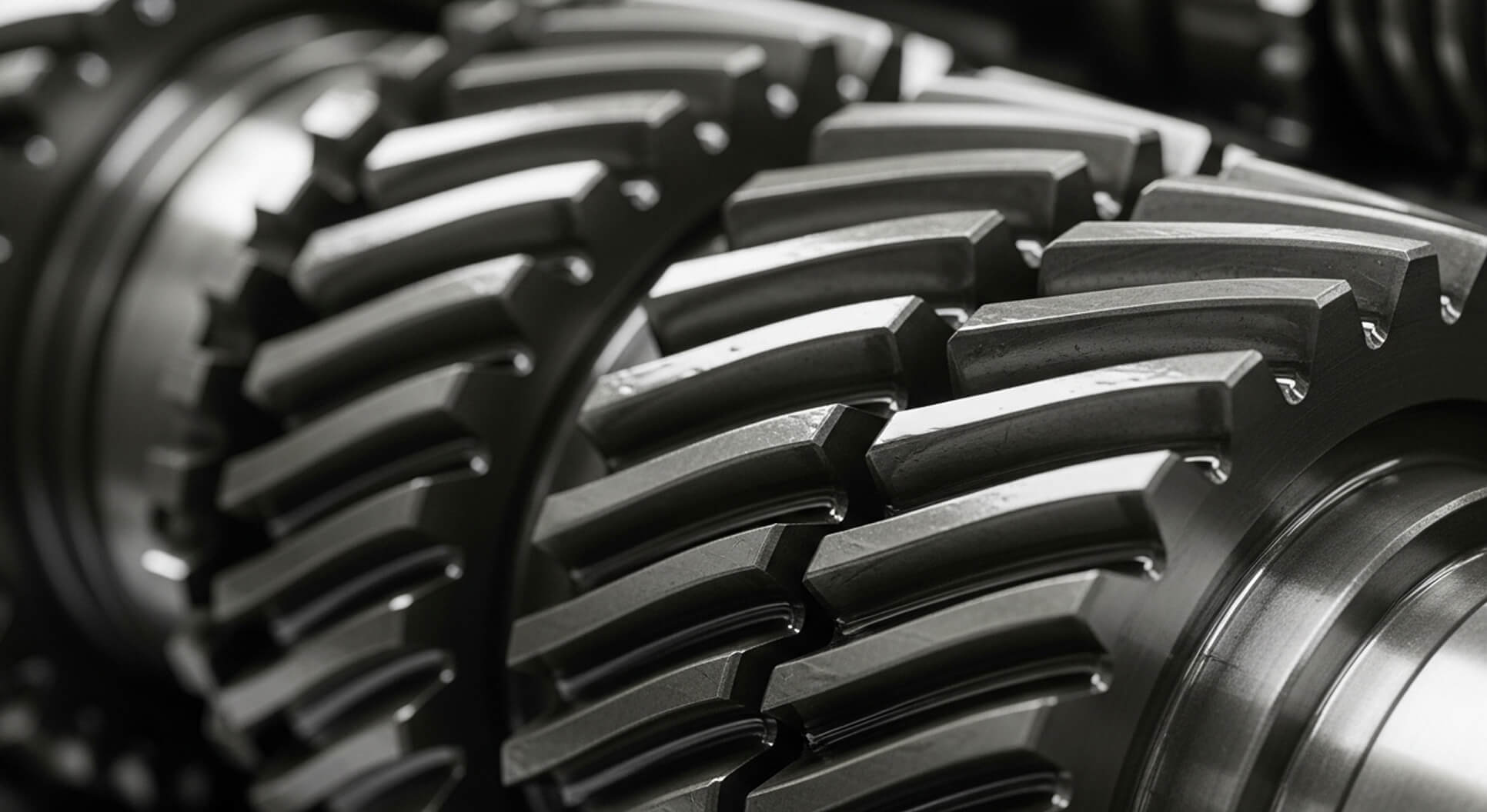 Industrial gearbox gear wheels